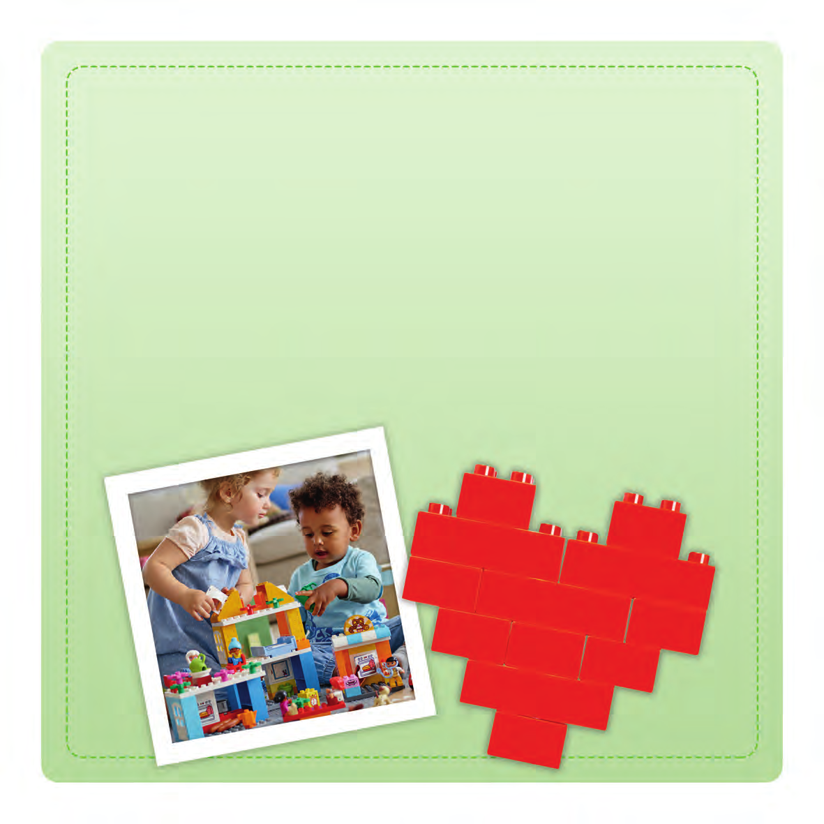 MAŁY ZESTAW LEGO DUPLO POTRAFI NAPRAWDĘ WIELE ROZWIJA PRECYZYJNE ZDOLNOŚCI MOTORYCZNE Klocki LEGO DUPLO są duże i bezpieczne.