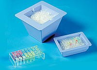 idealne narzędzie do pracy z odczynnikami do PCR, enzymami oraz innymi substancjami wrażliwymi na zmiany temperatur przeznaczony do przygotowania płytek PCR (0,2ml) ST08-A-SBS Statyw chłodzący SBS 2