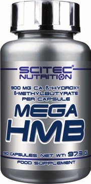 PRODUKTY SPECJALNE HMB 500 mg ß-hydroksy ß-metylomaślanu wapnia w kapsułce! Metabolit L-leucyny. Nie jest środkiem pobudzającym i nie wpływa na system hormonalny!