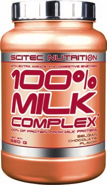 ODŻYWKI BIAŁKOWE 100% MILK COMPLEX* *100% białek mleka 100-procentowe źródło białek serwatki z dominującą mieszanką białek mleka oraz przewagą białek serwatki!
