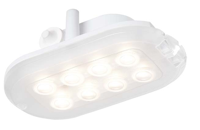 OVAL LED PRO OŚWIETLENIE STACJONARNE / STATIONARY LIGHTING LED IK10 IP44 1 230V 50Hz 160mm 90mm 50mm - Moc: 4W - Szczelność oprawy: IP44 - Odporność na uderzenia: IK10 - Temperatura barwowa (CCT):