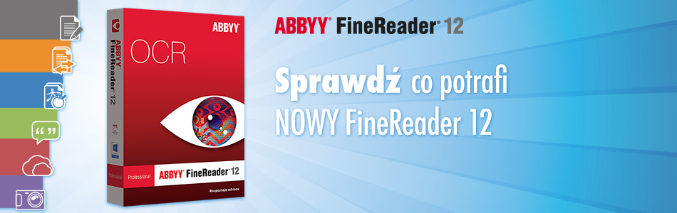 FineReader Corporate Edition 12 BOX Cena: 1 312,41 zł Netto: 1 067,00 zł Opis Parametry ABBYY FineReader 12 Corporate to przeznaczone dla firm i organizacji oprogramowanie do pracy z plikami PDF lub