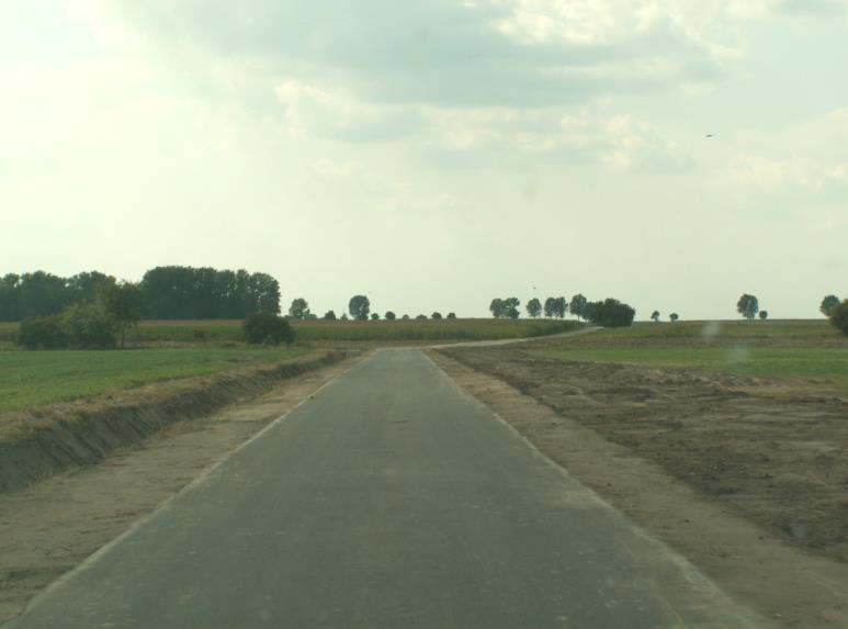 CHRÓŚCINA II etap drogi dojazdowe do gruntów rolnych niezrealizowane w ramach działania 125 Poprawienie i rozwijanie infrastruktury związanej z rozwojem i dostosowaniem rolnictwa i leśnictwa,