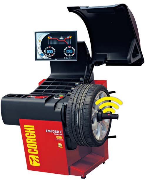 WYWAŻARKI DO SAMOCHODÓW OSOBOWYCH/VAN/BUS EM 9580 C LASERLINE. 8-11100221 Ø 42 118,5 mm STANDARDOWE AKCESORIA x3 DLA WERSJI WINUT 28. 802227308. 8-21100159.