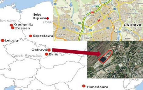 Hunedoara, Rumunia Dawna koksowania, ślusarnia i huta stali 138 ha 17 Ostrava,