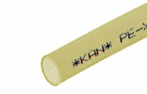 System KAN-therm Push - informacja techniczna Rury PE-RT Rury PE-RT Systemu KAN-therm Push produkowane są z polietylenu o podwyższonej odporności termicznej DOWLEX 2388 E odpornego na wysokie
