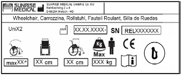 2.0 Etichetta di identificazione 3.0 Specifiche tecniche L'etichetta di identificazione è applicata sulla crociera e sul manuale d'uso. Su questa targhetta sono riportati i dati tecnici.