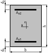 95 3. Obciążenia: Moment obliczeniowy M = 37,50 (kn*m) Moment charakterystyczny, długotrwały Md = 37,50 (kn*m) Moment charakterystyczny, krótkotrwały Mk = 0,00 (kn*m) 4.