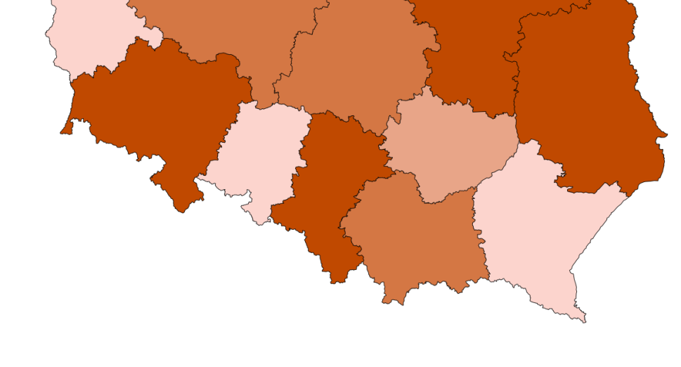 Dewastacje na infrastrukturze Orange Polska Lubelskie 215 Dolnośląskie 185 Mazowieckie 169 Śląskie 168 Wielkopolskie 133 Łódzkie 115 Pomorskie 73 Małopolskie 72