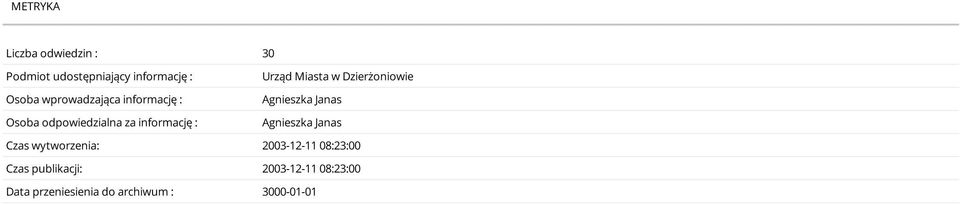 Dzierżoniowie Agnieszka Janas Agnieszka Janas Czas wytworzenia: 2003-12-11