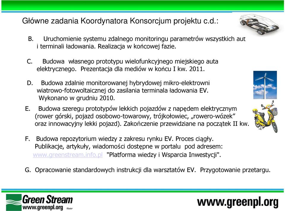 Budowa zdalnie monitorowanej hybrydowej mikro-elektrowni wiatrowo-fotowoltaicznej do zasilania terminala ładowania EV