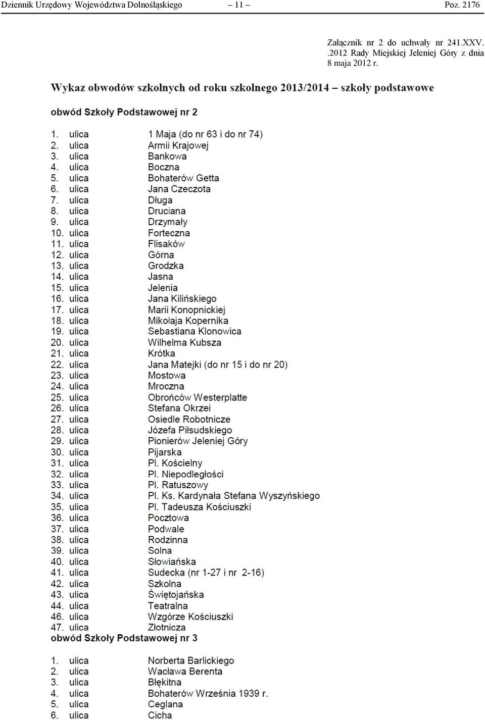 2176 Załącznik nr 2 do uchwały nr 241.