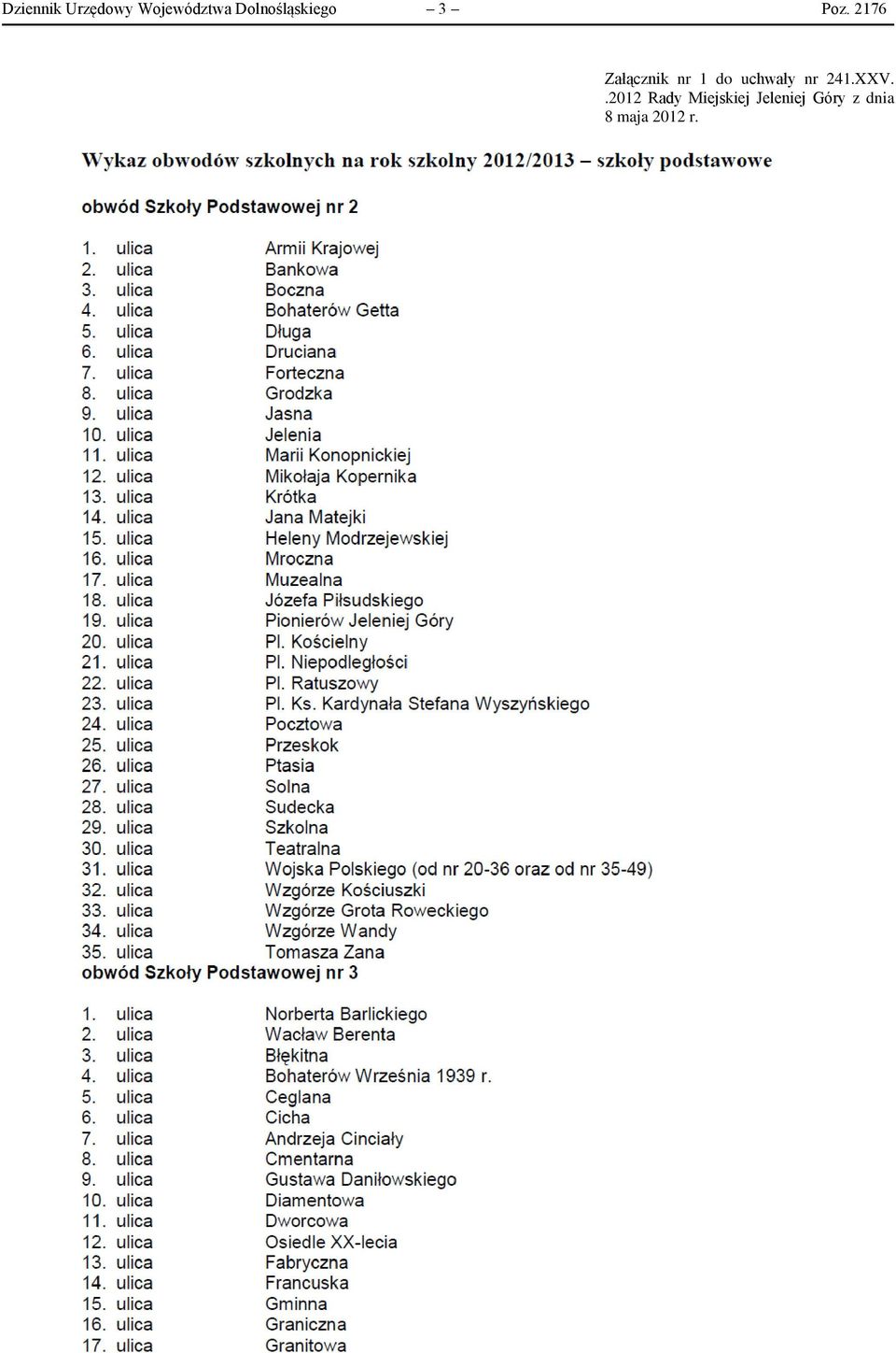 2176 Załącznik nr 1 do uchwały nr 241.