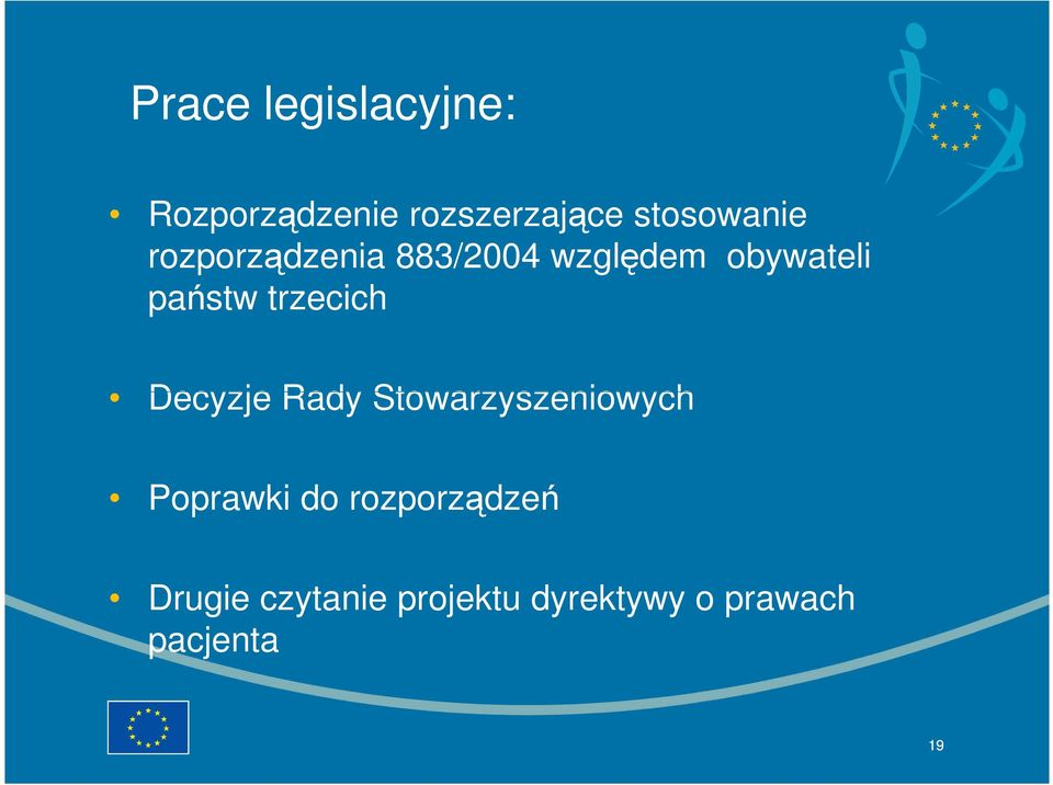 państw trzecich Decyzje Rady Stowarzyszeniowych Poprawki