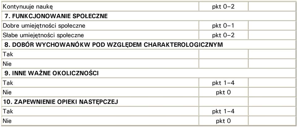 umiejętności społeczne pkt 0 2 8.