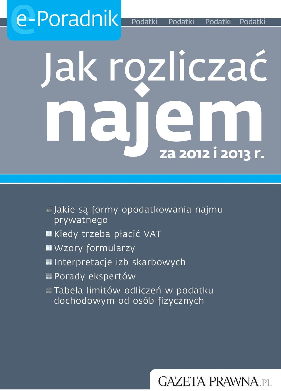 Jakie są formy opodatkowania najmu prywatnego Kiedy trzeba płacić VAT