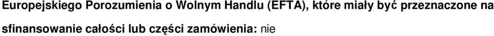 przeznaczne na sfinanswanie