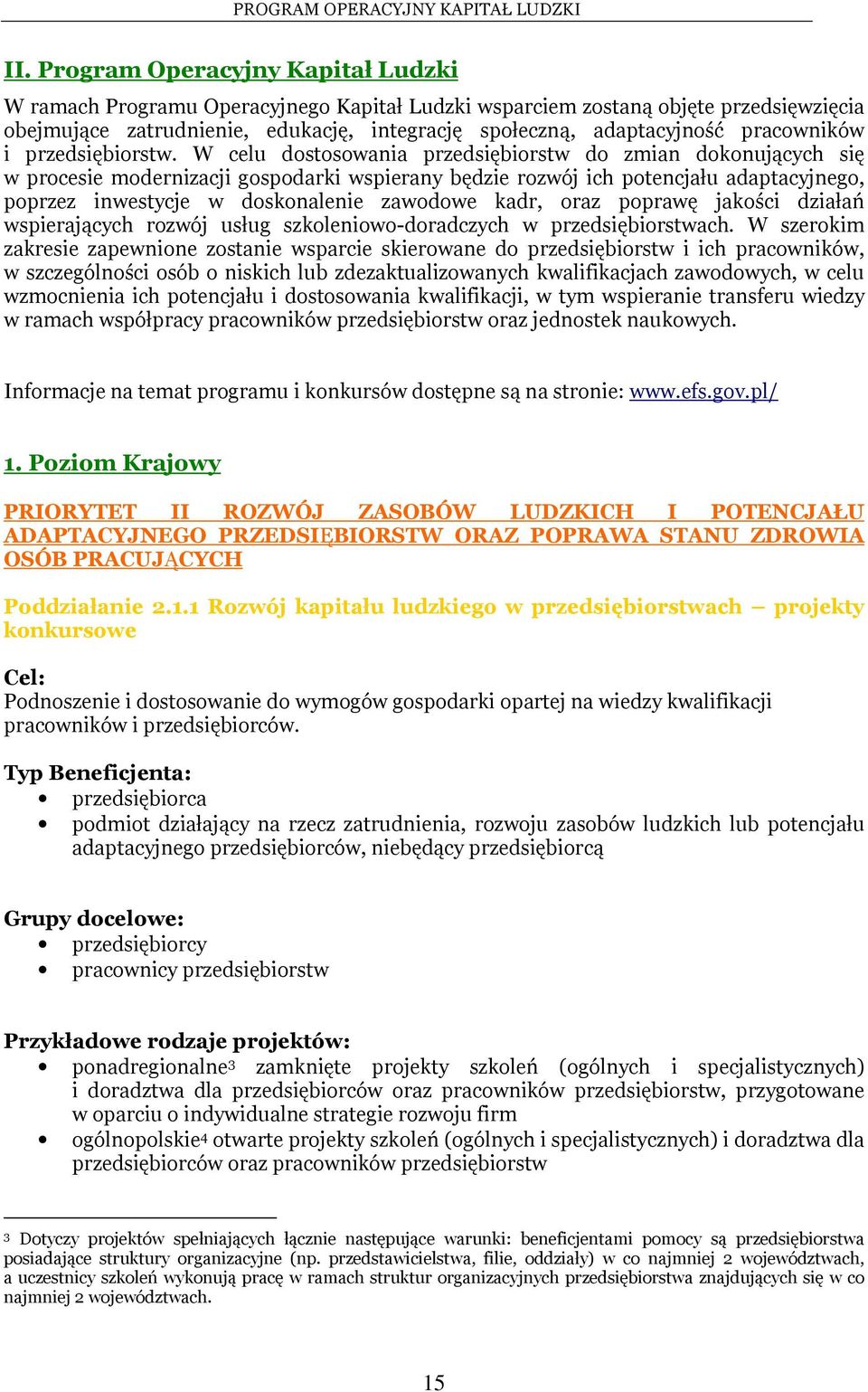 pracowników i przedsiębiorstw.