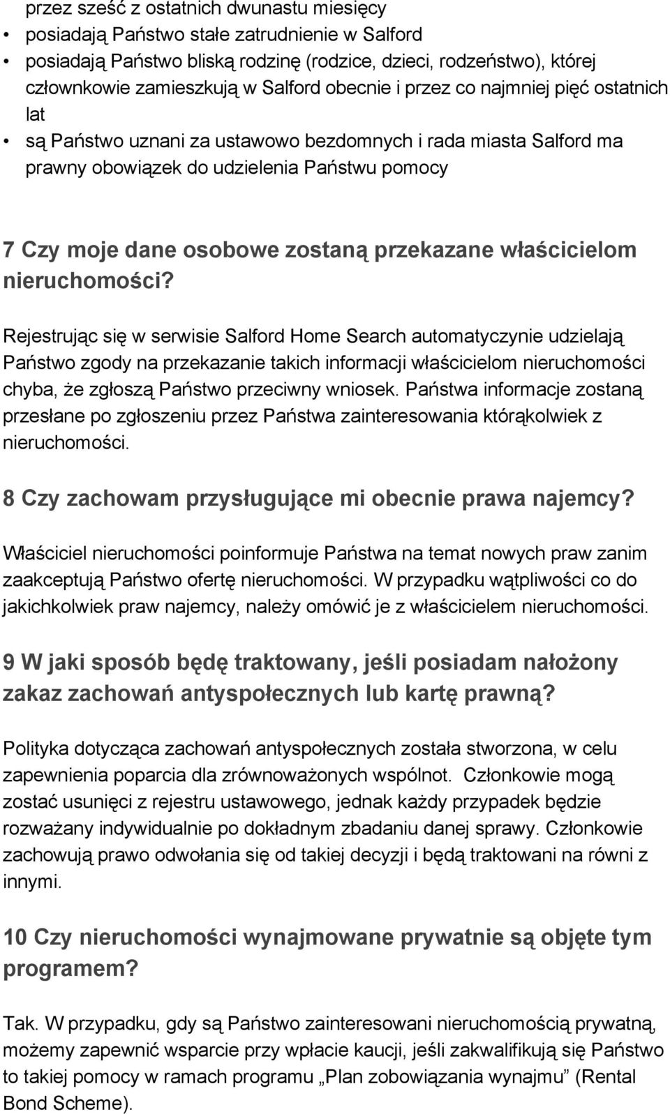 przekazane właścicielom nieruchomości?