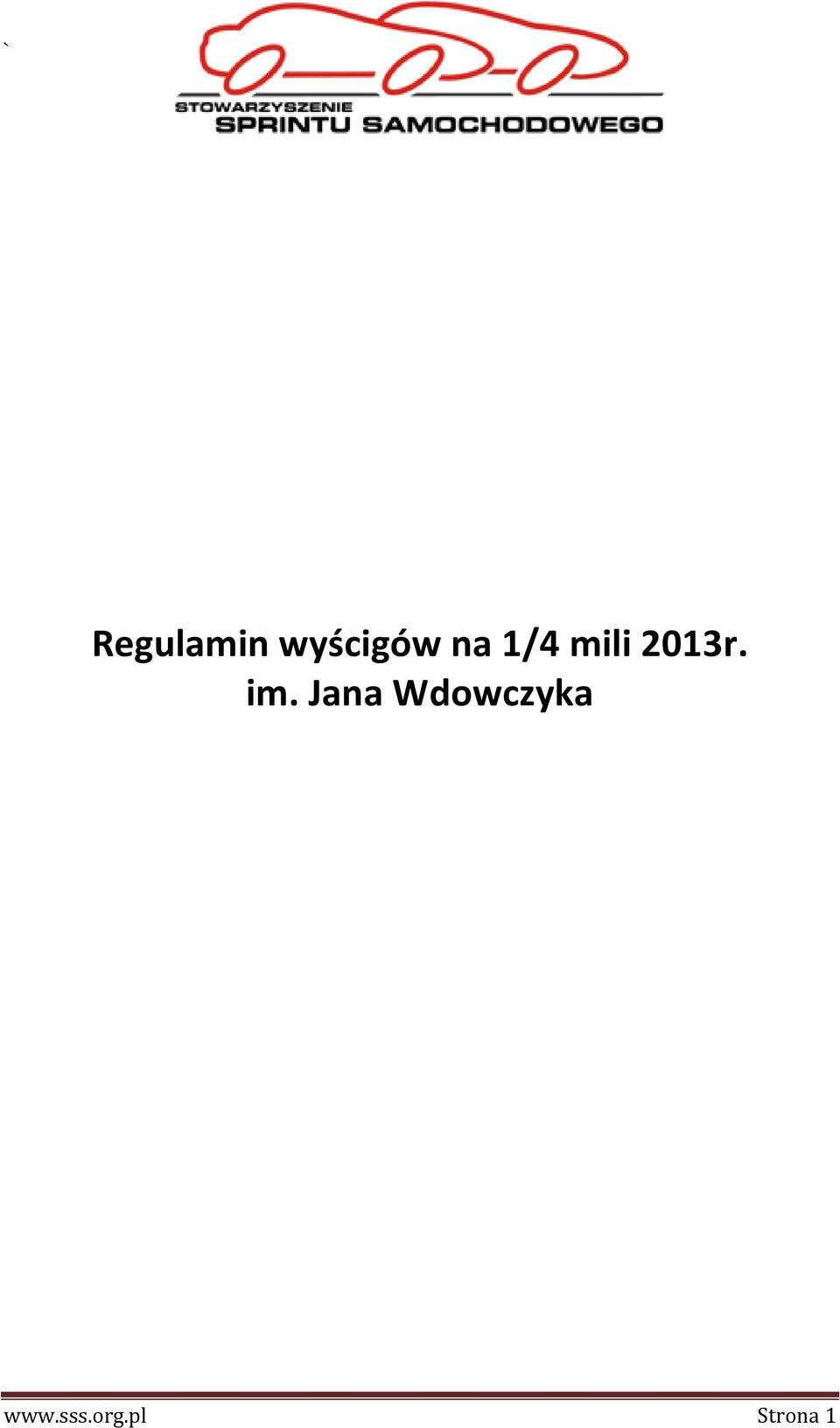 im. Jana Wdowczyka