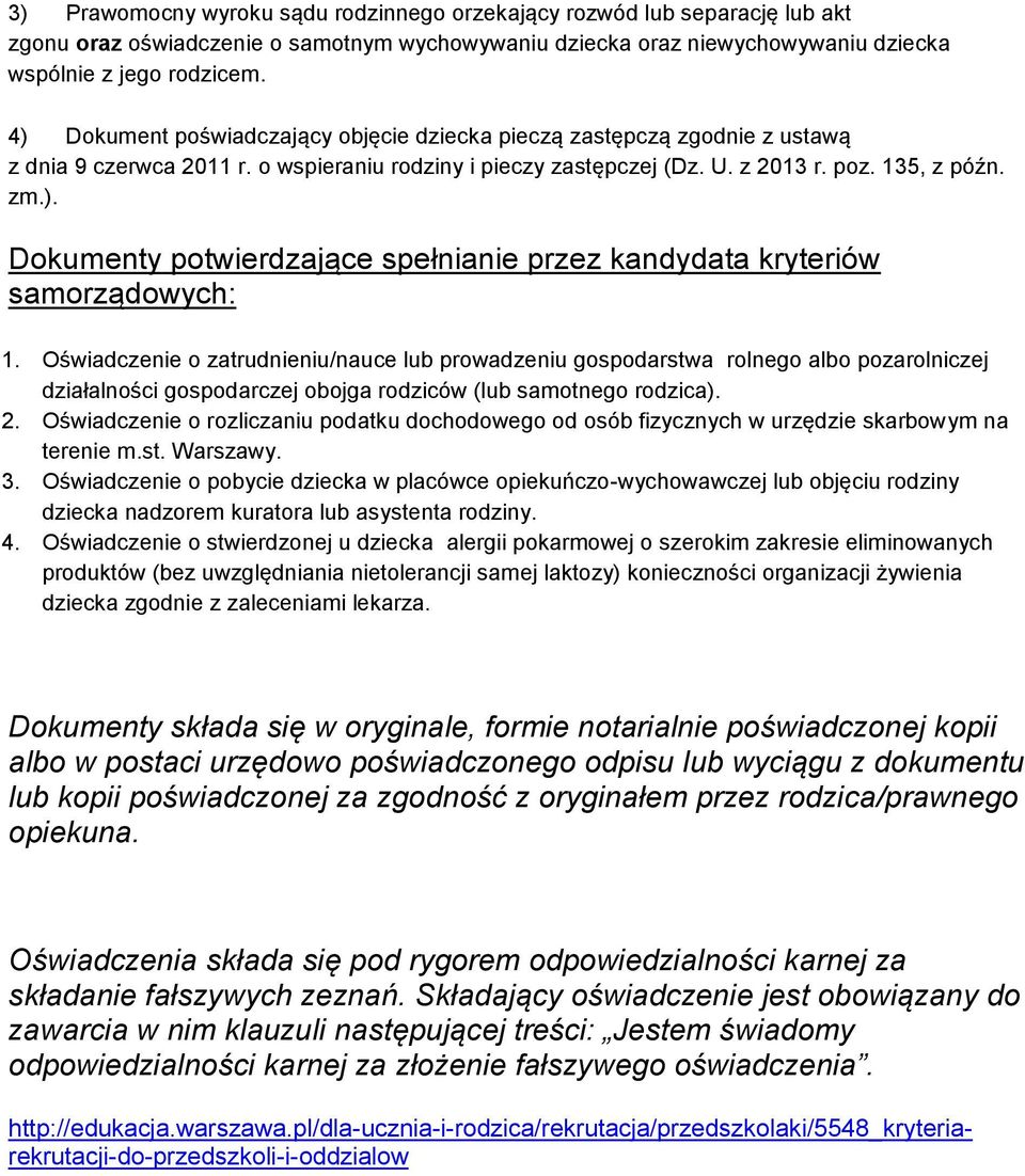 Oświadczenie zatrudnieniu/nauce lub prwadzeniu gspdarstwa rlneg alb pzarlniczej działalnści gspdarczej bjga rdziców (lub samtneg rdzica). 2.