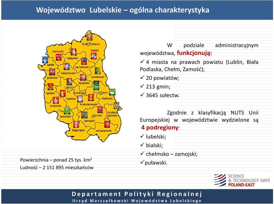 sołectw. Powierzchnia ponad25tys.