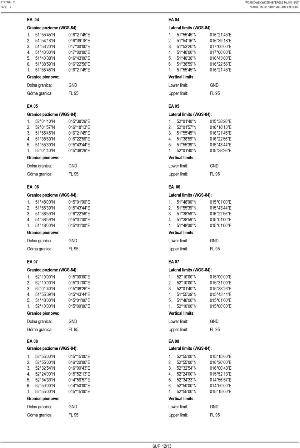 1 4 016 214 Granice pionowe: 1. 1 4 016 214 2. 1 416 016 3918 3. 1 320 017 0000 4.