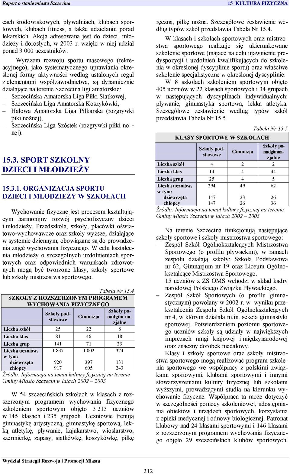 Wyrazem rozwoju sportu masowego (rekreacyjnego), jako systematycznego uprawiania określonej formy aktywności według ustalonych reguł z elementami współzawodnictwa, są dynamicznie działające na