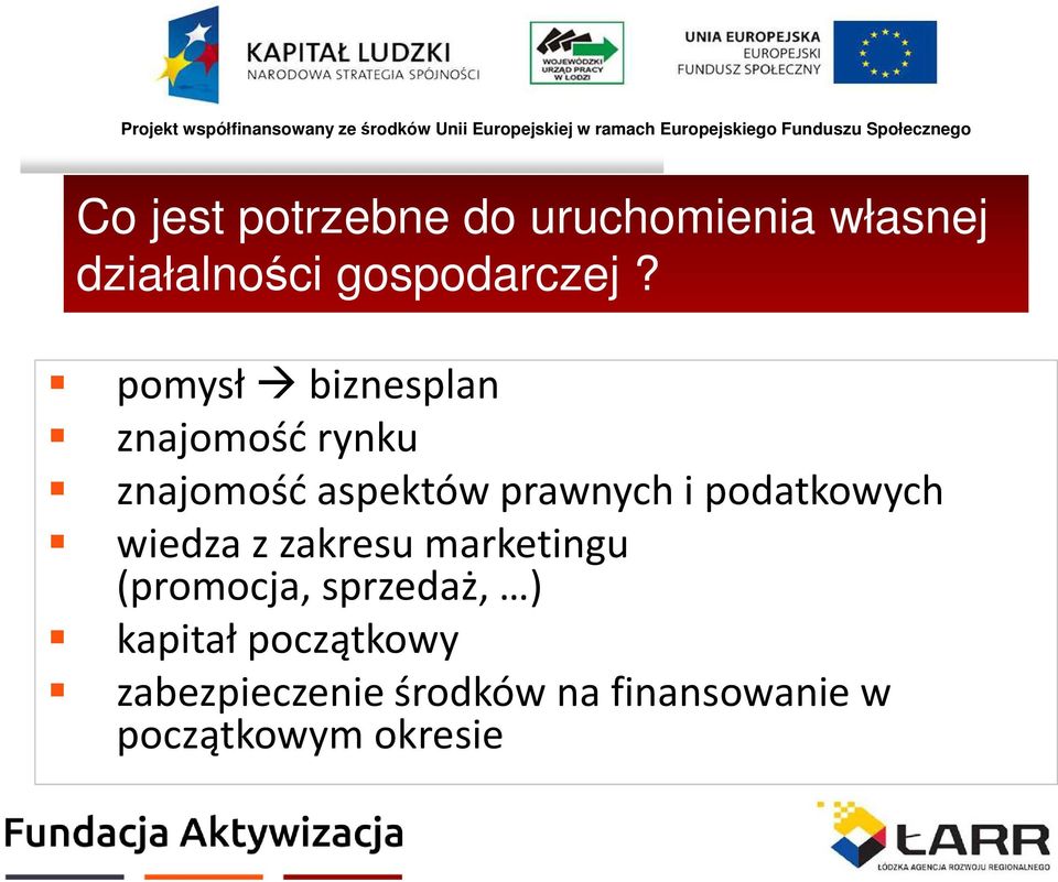 podatkowych wiedza z zakresu marketingu (promocja, sprzedaż, )