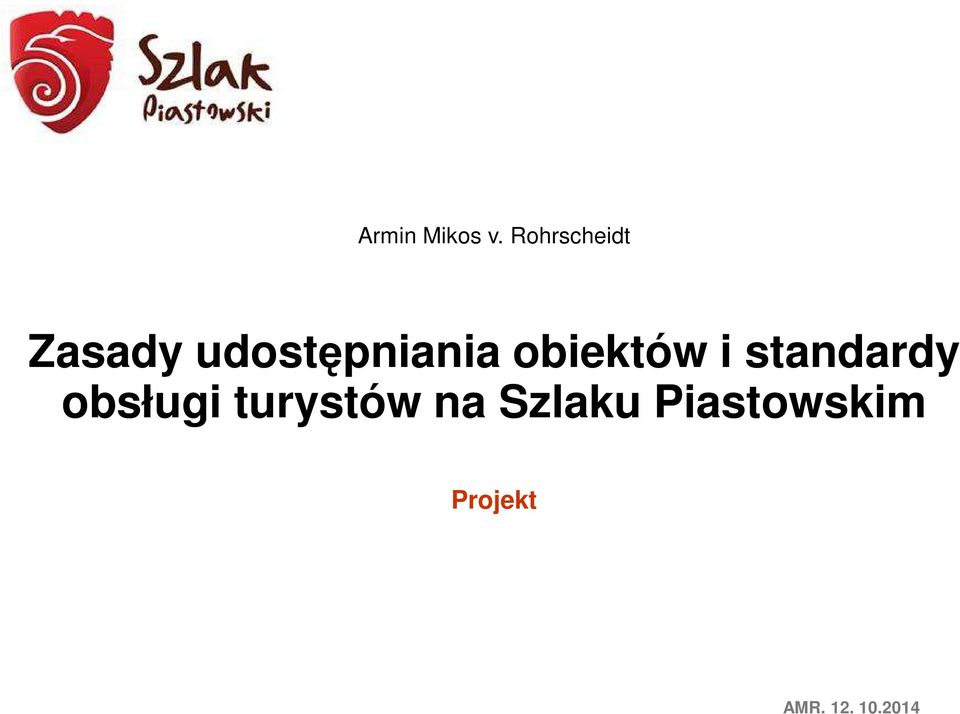 obiektów i standardy obsługi