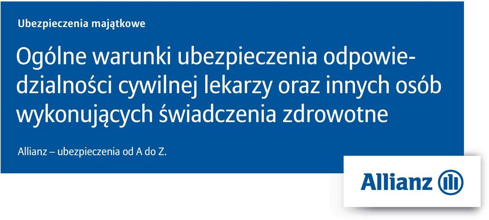 lekarzy oraz innych osób wykonujących