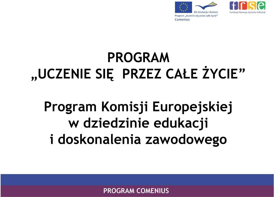 Europejskiej w dziedzinie