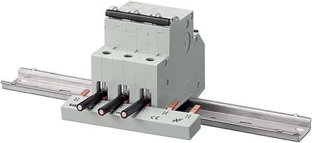 Uniwersalne szyny łączeniowe 5ST36, 5ST37 n Przegląd Szyny łączeniowe w wykonaniu trzpieniowym są stosowane z wszystkimi wył. nadprądowymi 5SL, 5SJ6...-.
