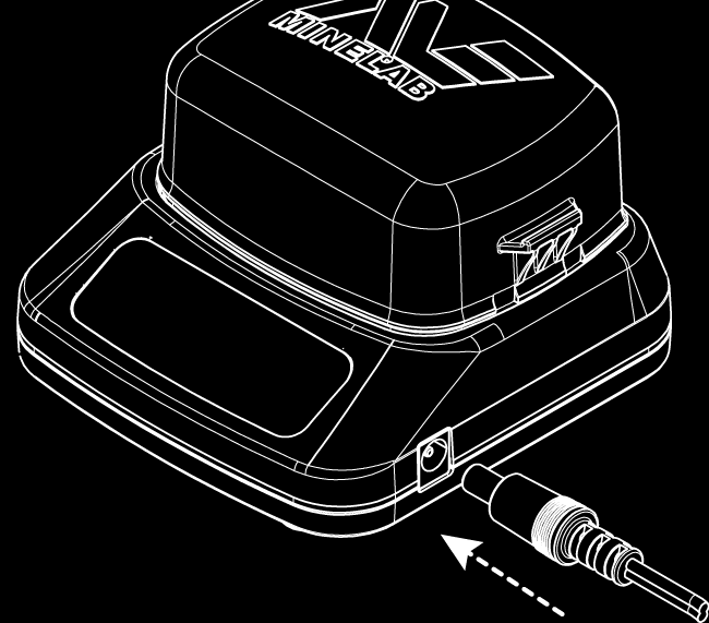 Akumulatory Wskaźnik diodowy akumulatora Wskaźnik diodowy zasilania Ilustracja 37 Przedni panel ładowarki BC 10 Wskaźniki ładowania akumulatora Wył.