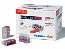 HelaCon Plus HelaCon Plus jest wyrafinowaną, instalacyjną złączką bezśrubową do profesjonalnego łączenia przewodów w obszarze instalacji domowych.