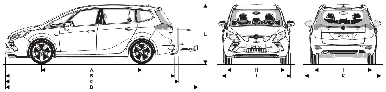 Dane techniczne silników 1.4 Turbo 1.4 Turbo 1.4 Turbo LPG 1.6 Turbo CNG 1.6 Turbo 1.6 Turbo 1.6 CDTI 1.6 CDTI 2.0 CDTI 2.0 CDTI Typ silnika benzynowy benzynowy [LPG]/benz. CNG/benz.