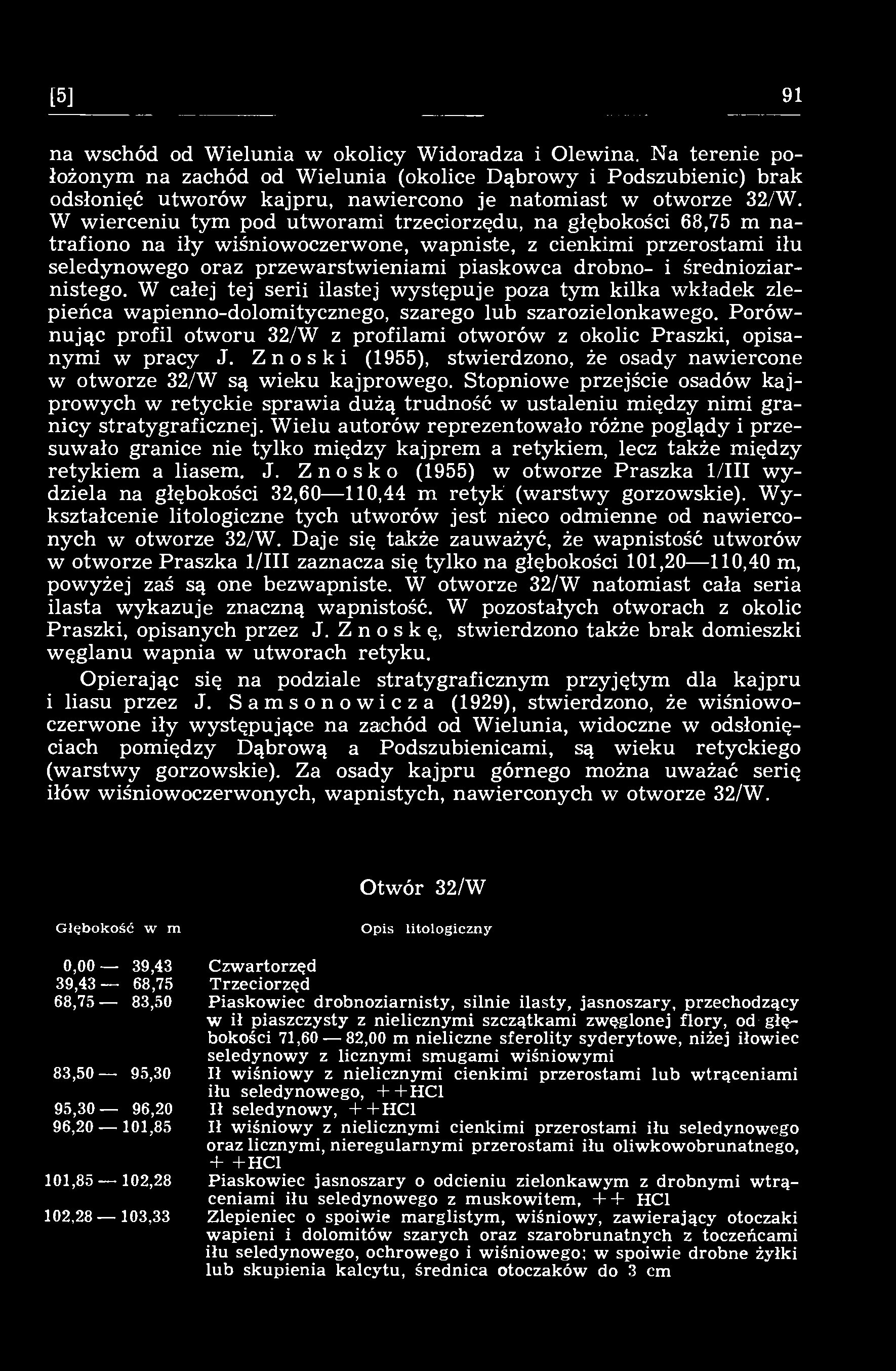 [5] 91 na wschód od Wielunia w okolicy Widoradza i Olewina.