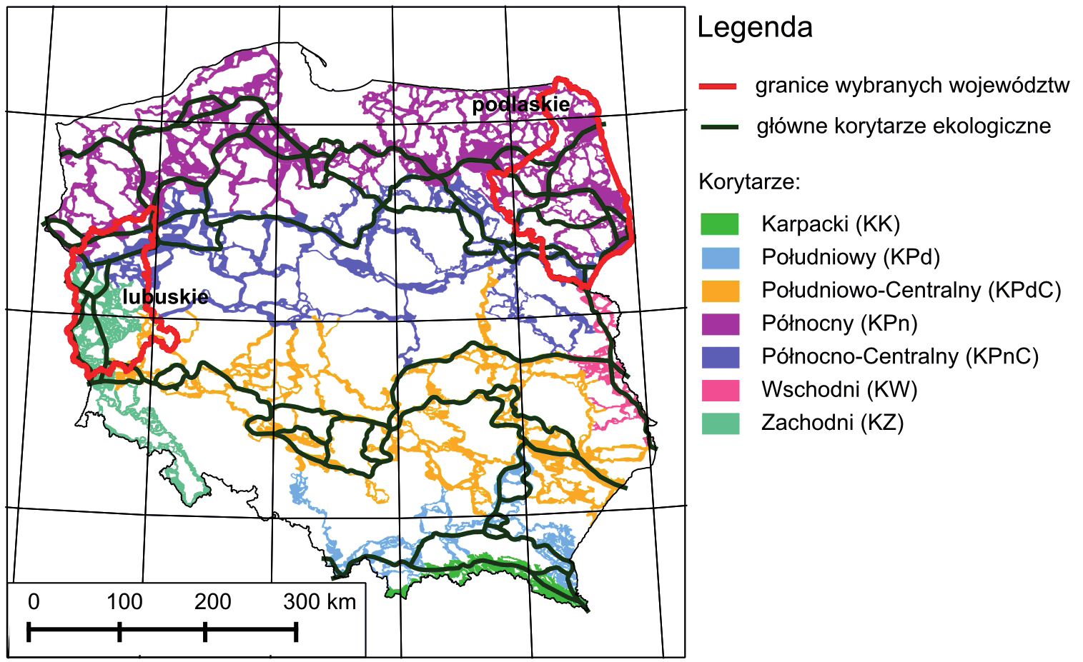 178 Alina Gerlée rine Land Cover Change 1990 2000 oraz 2000 2006, zawierające informacje o zmianach pokrycia terenu w wymienionych okresach.
