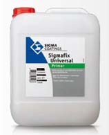 Sigmafix Universal Sigma Hydrophob WB ŚRodkI gruntujące I ImPREgnaTy wyrównuje i zmniejsza chłonność podłoża wzmacnia podłoże optymalizuje przyczepność akrylowy koncentrat gruntujący do fasad i