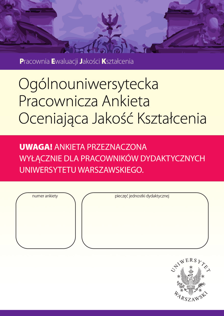 OGÓLNOUNIWERSYTECKA ANKIETA DOKTORANCKA RAPORT autorzy: Albert Izdebski Mikołaj Jasiński Joanna