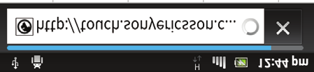 Przeglądarka internetowa Użyj przeglądarki internetowej do wyświetlania i nawigacji po stronach internetowych, tworzenia zakładek do ulubionych stron, a także tworzenia skrótów do ekranu głównego.