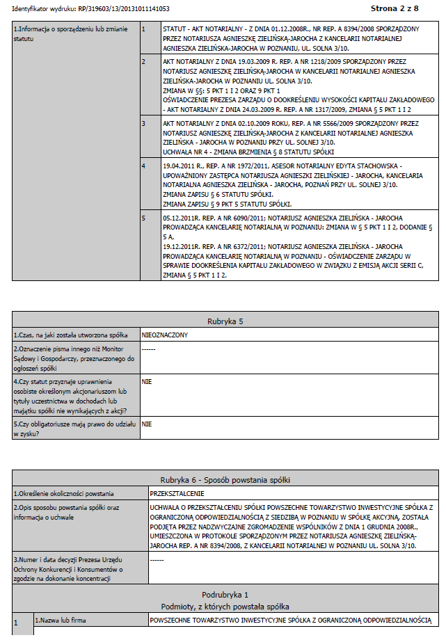 Memorandum informacyjne