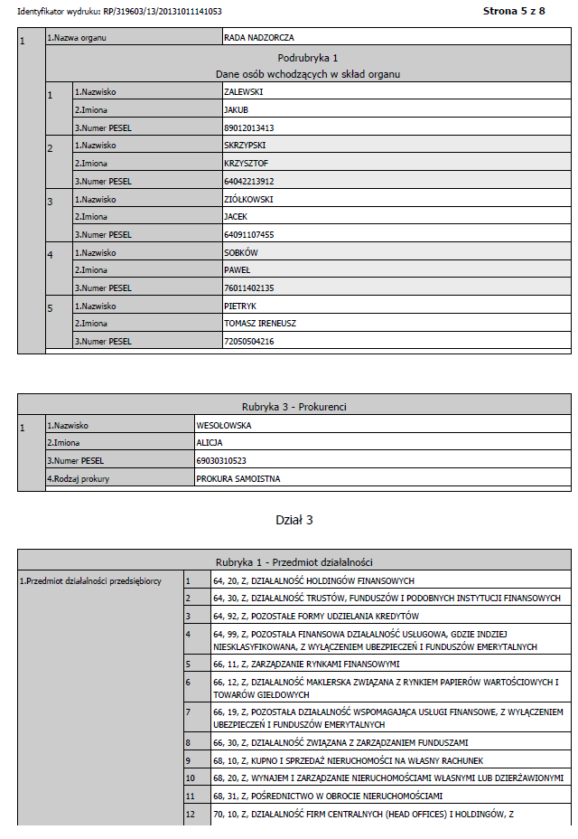 Memorandum informacyjne