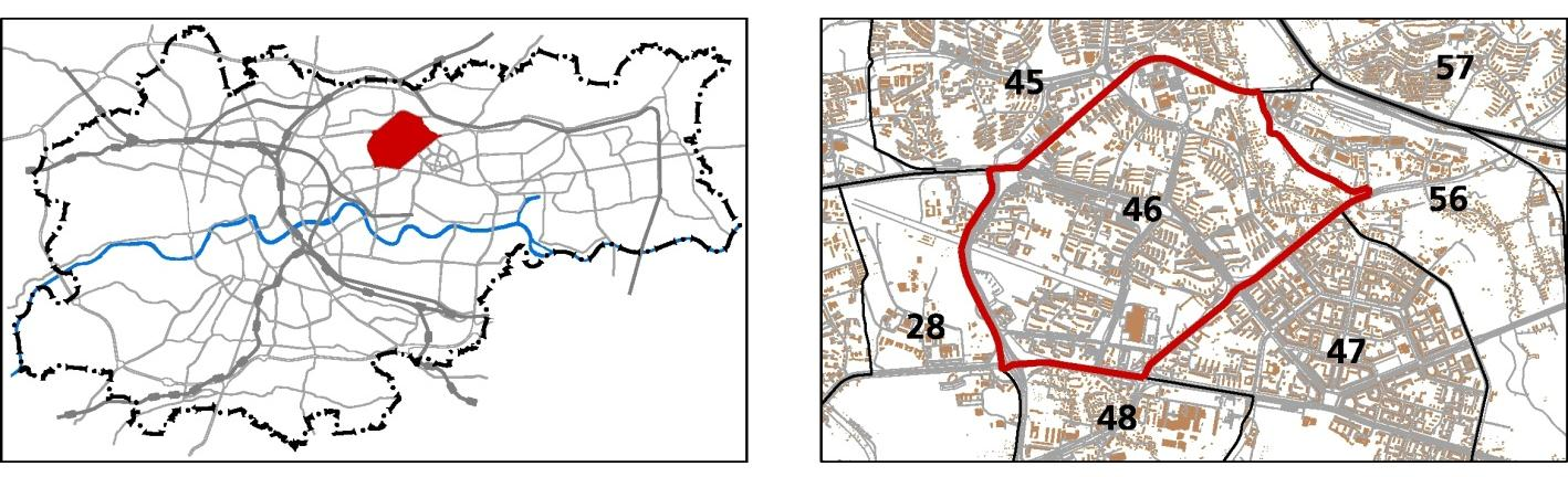 46. BIEŃCZYCE JEDNOSTKA: 46 POWIERZCHNIA: NAZWA: 440.