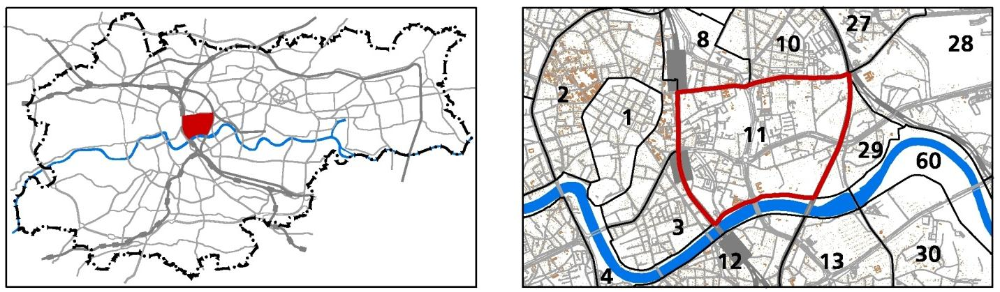 11. GRZEGÓRZKI JEDNOSTKA: 11 POWIERZCHNIA: NAZWA: 266.