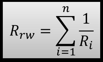 Oporniki połączone równolegle Gdy różnica potencjałów U jest przyłożona do oporników połączonych równolegle, na wszystkich opornikach jest taka sama różnica potencjałów U.