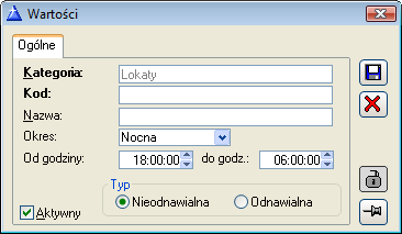 Zapis kasowy/bankowy, zakładka: Atrybuty Na tej zakładce można opisać dany zapis kasowy/bankowy zdefiniowanymi w systemie i przypiętymi do danego obiektu atrybutami (definiowanie atrybutów odbywa się