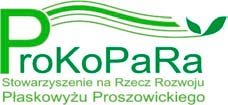 na Rzecz rozwoju Płaskowyżu Proszowickiego,,ProKoPaRa 21 141 (LGD realizowała projekt w ramach Pilotażowego Programu Leader+ Schemat II) 32-104 Koniusza 5 Telefon: +4812 386 94 24 Fax: +4812 386 94