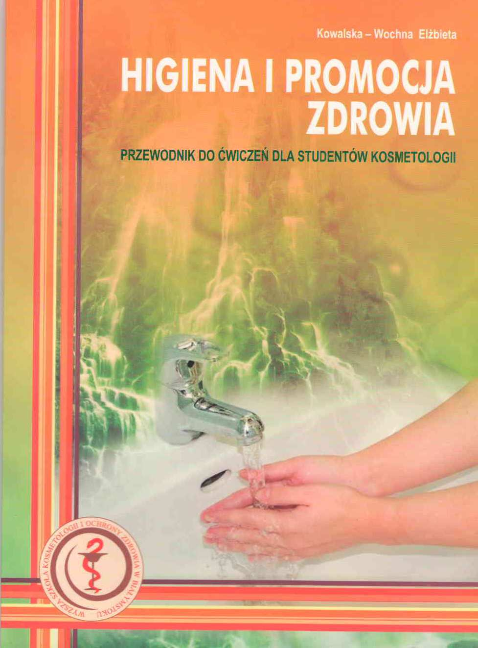 8. Higiena i Promocja Zdrowia Autor: E.Kowalska- Wochna Stron: 113 ISBN 978-83-921926-5-7 Rok wydania: 2007 Cena specjalna: 28 zł Podręcznik zawiera konspekty ćwiczeń z higieny.