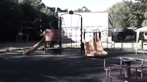 Dokumentacja fotograficzna - stan obecny boisko szkolne plac zabaw